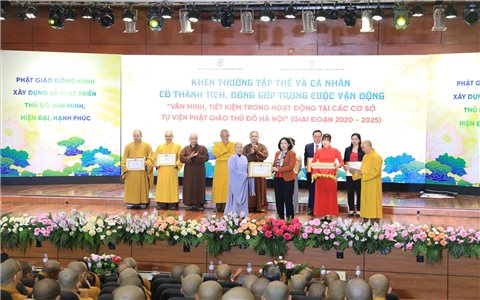 Phật giáo Hà Nội tiếp tục đồng hành, xây dựng Thủ đô văn minh, phát triển, hạnh phúc