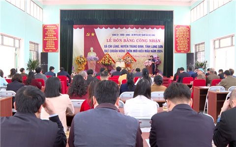 Chi Lăng (Lạng Sơn) lên chuẩn nông thôn mới kiểu mẫu bằng cú hích từ chuyển đổi số