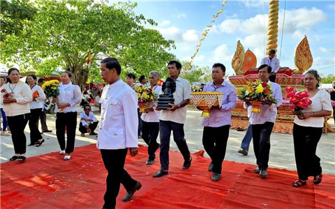 Lễ hội Chrôi Rum Chếk của đồng bào Khmer là di sản văn hóa phi vật thể quốc gia