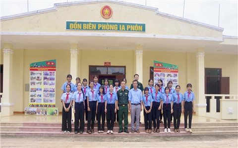 Gia Lai: Tổ chức “Tiết học biên cương” bồi đắp tình yêu Tổ quốc