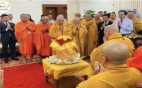 Chính phủ Ấn Độ đồng ý gia hạn thời gian trưng bày Xá lợi Đức Phật tại Việt Nam từ ngày 22/5 - 02/6/2025