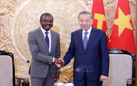 Tổng Bí thư Tô Lâm tiếp Giám đốc Trung tâm Di sản Thế giới của UNESCO