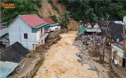 Cảnh báo lũ ống, lũ quét và sạt lở đất