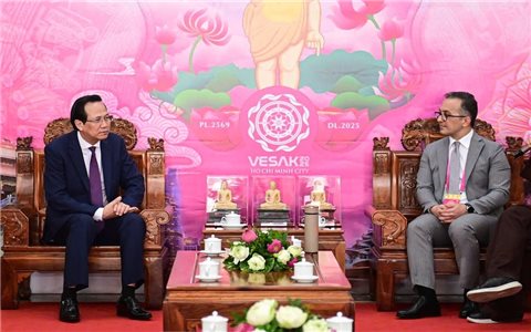 Bộ trưởng Bộ Dân tộc và Tôn giáo Đào Ngọc Dung tiếp xã giao Chủ tịch Ủy ban Nhà nước về các tổ chức tôn giáo tại Azerbaijan