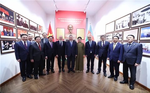 Tổng Bí thư Tô Lâm dự lễ khánh thành Phòng Lưu niệm Chủ tịch Hồ Chí Minh với ngành Dầu khí Việt Nam-Azerbaijan
