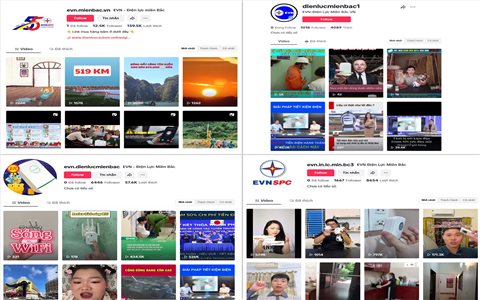 Cảnh báo mạo danh Tổng công ty Điện lực miền Bắc trên nền tảng video và mạng xã hội Tiktok để lừa đảo