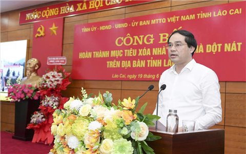 Các Chương trình MTQG góp phần giúp Lào Cai hoàn thành xóa nhà tạm, nhà dột nát