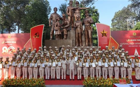 Công an TP. Hồ Chí Minh vinh danh 80 gương điển hình tiên tiến