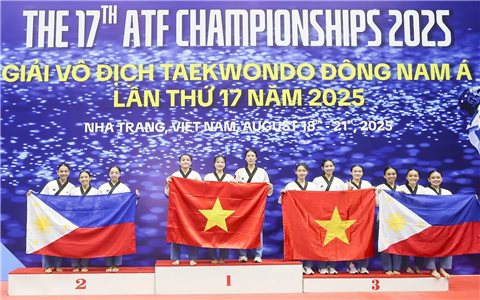Đội tuyển Taekwondo Việt Nam đạt 43 HCV Giải vô địch Đông Nam Á 2025