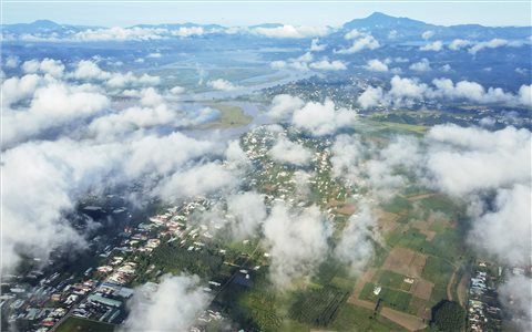 Vẻ đẹp riêng có của vùng đất lảng bảng những áng mây bay