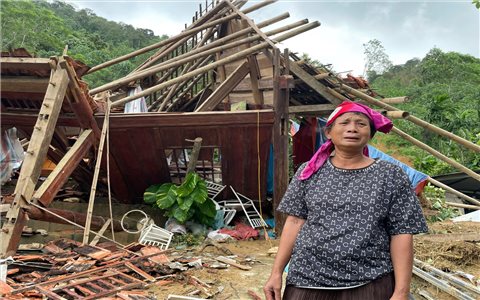 Hàng chục hộ dân Yên Nhân trắng tay sau lũ