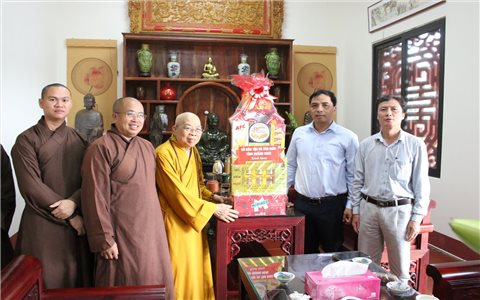 Quảng Ngãi: Sở Dân tộc và Tôn giáo thăm các chức sắc tôn giáo trên địa bàn tỉnh