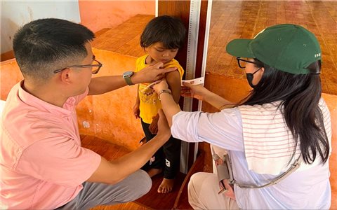 Gia Lai: Triển khai mô hình liên kết dinh dưỡng giúp bà mẹ và trẻ em vùng khó