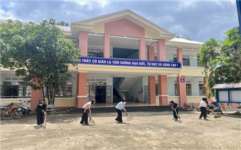 Ghi ở các xã biên giới Gia Lai trước thềm năm học mới