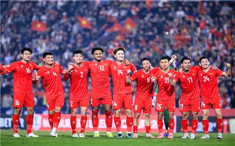 Đội tuyển Việt Nam tụt 1 bậc trên bảng xếp hạng FIFA tháng 9/2025
