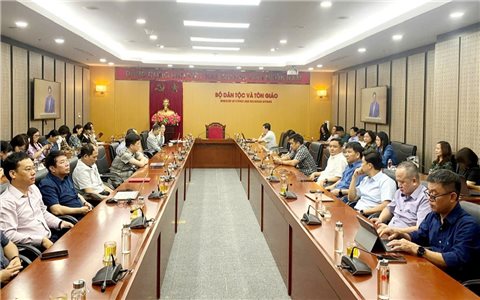 Đảng ủy Bộ Dân tộc và Tôn giáo: Tham gia Hội nghị toàn quốc quán triệt triển khai thực hiện các Nghị quyết của Bộ Chính trị