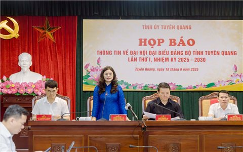 Dấu mốc lịch sử trong tiến trình phát triển của Đảng bộ và đồng bào các dân tộc tỉnh Tuyên Quang