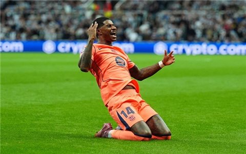 Champions League: Rashford tỏa sáng giúp Barcelona đánh bại Newcastle