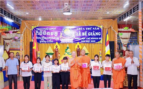 Thượng tọa Danh Nâng, người giữ lửa đạo pháp và văn hóa Khmer ở An Giang