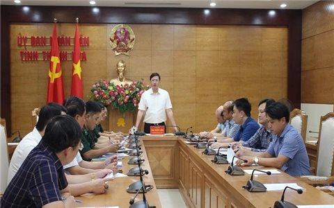 76 xã miền núi Thanh Hóa họp khẩn ứng phó bão số 9