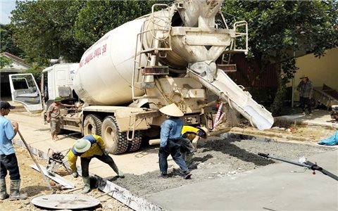 Khai thác hiệu quả các công trình hạ tầng phục dân sinh