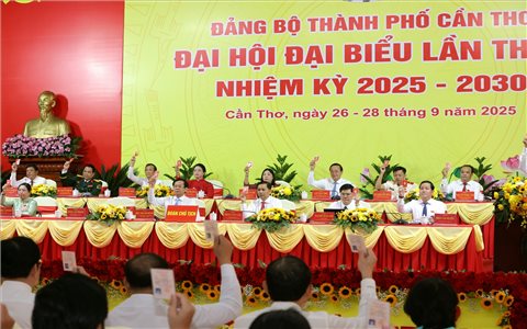 Đại hội đại biểu Đảng bộ thành phố Cần Thơ lần thứ I: Đồng bào DTTS đặt niềm tin và kỳ vọng lớn