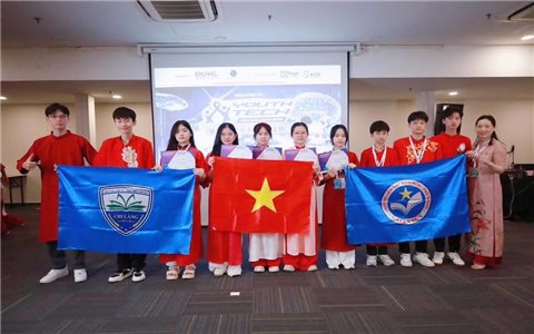 Học sinh Gia Lai giành 3 huy chương tại cuộc thi Công nghệ trẻ Châu Á