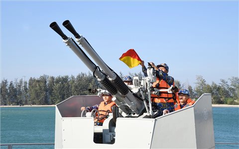 Cán bộ, chiến sĩ vùng 5 Hải quân hướng về Đại hội XIV của Đảng