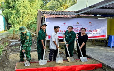 Khởi công xây dựng nhà “Đại đoàn kết” cho người nghèo khu vực biên giới biển Cần Thơ
