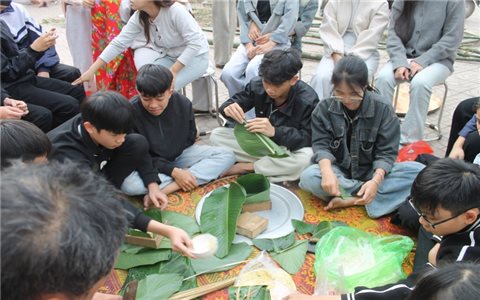 Tết trong trường học ở Nghệ An