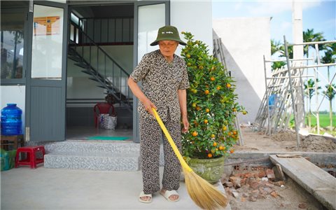 Xuân ấm trong những căn nhà mới nơi “rốn lũ”