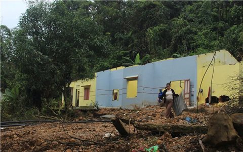 Để không còn thấp thỏm nỗi lo mất nhà do núi lở