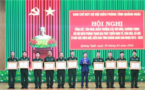 Quảng Ngãi: 22 mô hình, phong trào giúp dân đã trở thành “thương hiệu, dấu ấn riêng” của lực lượng Bộ đội Biên phòng