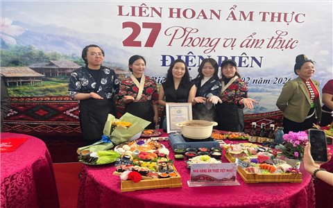 Hấp dẫn từ Liên hoan “27 phong vị ẩm thực Điện Biên”