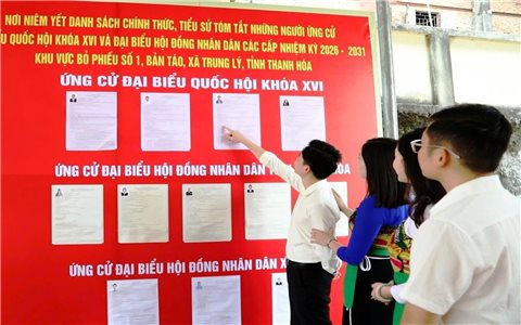 Nắm chắc địa bàn, đảm bảo an ninh trật tự để cử tri xứ đạo thực hiện quyền và nghĩa vụ công dân