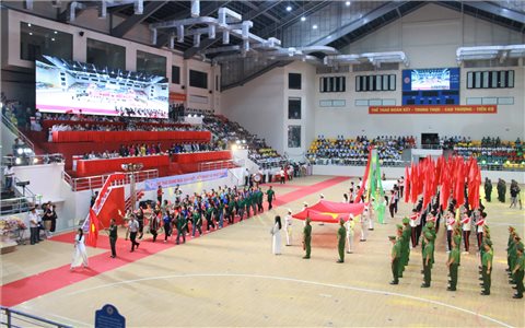 Hơn 5.000 vận động viên tranh tài tại Đại hội Thể dục thể thao tỉnh Quảng Ngãi lần thứ I