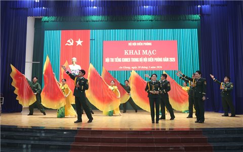 Hội thi tiếng DTTS trong cán bộ, chiến sĩ BĐBP