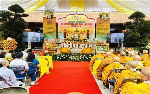 Dấu mốc 300 năm chùa Liên Phái - Từ dòng thiền đến di sản văn hóa