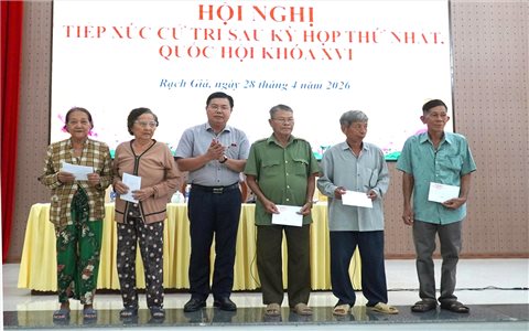 An Giang: Lắng nghe cử tri, ưu tiên chăm lo đời sống Nhân dân