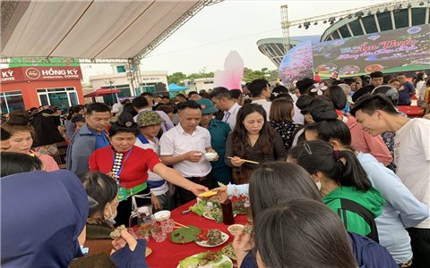 Nhiều món ăn độc đáo tại Hội thi ẩm thực “Hương sắc Điện Biên”