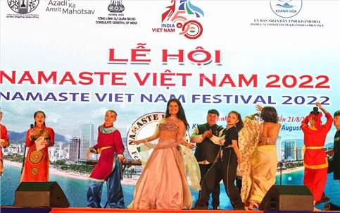 Giao lưu nghệ thuật trong Lễ hội Namaste Việt Nam 2022