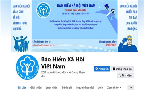 Cảnh báo về việc tiếp tục xuất hiện FanPage giả mạo cơ quan BHXH Việt Nam để lừa đảo, chiếm đoạt tài sản của người dân