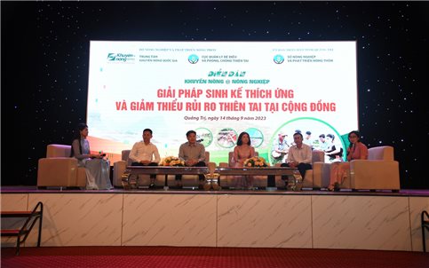 Giải pháp sinh kế thích ứng và giảm thiểu rủi ro thiên tai cộng đồng