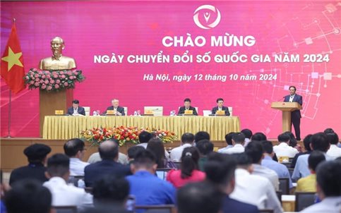 Thủ tướng: Chính phủ quyết tâm chuyển đổi số sâu rộng, toàn diện, thực chất, hiệu quả