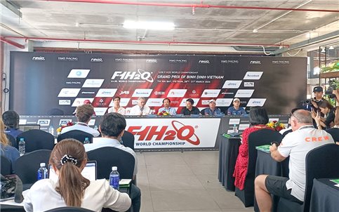 Bình Định: Công bố Giải đua vô địch thế giới thuyền máy nhà nghề F1H2O World Championship Grand Prix of Binh Dinh