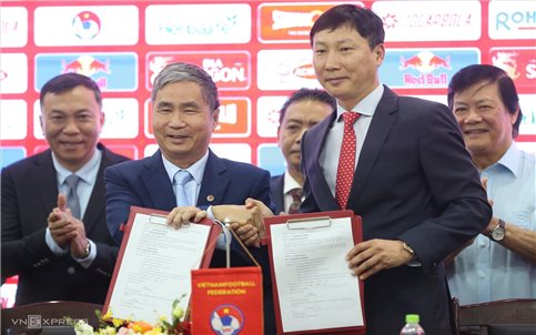 Ra mắt HLV trưởng Đội tuyển Bóng đá Việt Nam