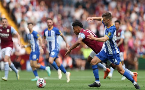 Ngoại hạng Anh: Aston Villa mất quyền tự quyết trong top 4 sau thất bại trước Brighton