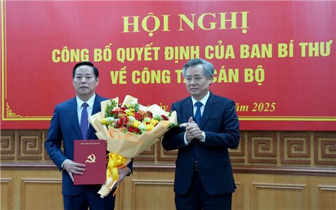 Phó Bí thư tỉnh Điện Biên được điều động, chỉ định giữ chức Phó Bí thư tỉnh Lai Châu