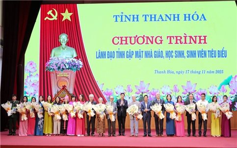 Thanh Hóa tôn vinh 245 điển hình tiêu biểu của ngành Giáo dục