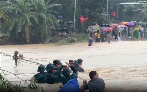 Tập trung ứng phó với lũ trên sông Ba ở Đắk Lắk và sông Kôn ở Gia Lai